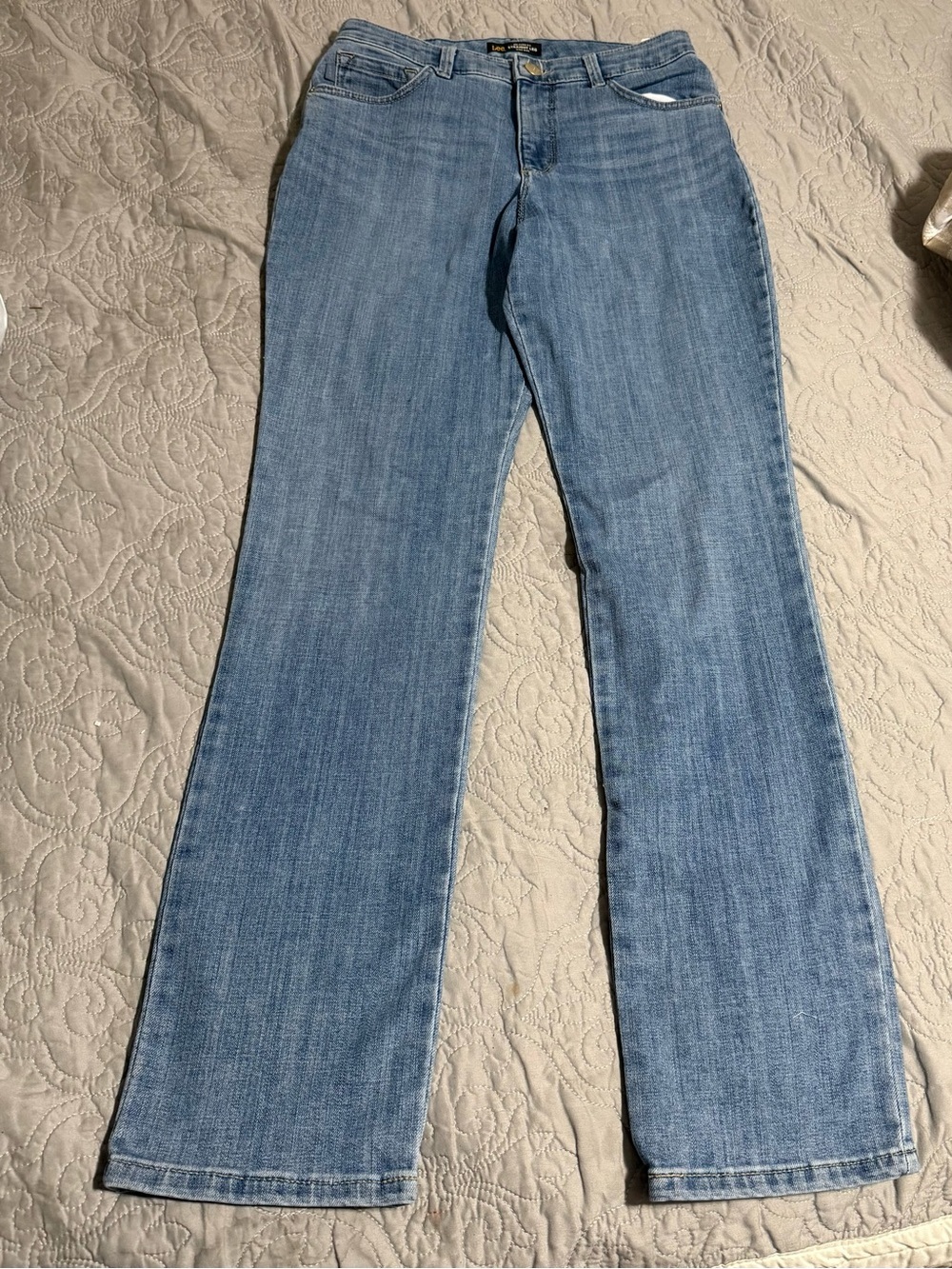 Lee Women's Light Blue Flare Jeans